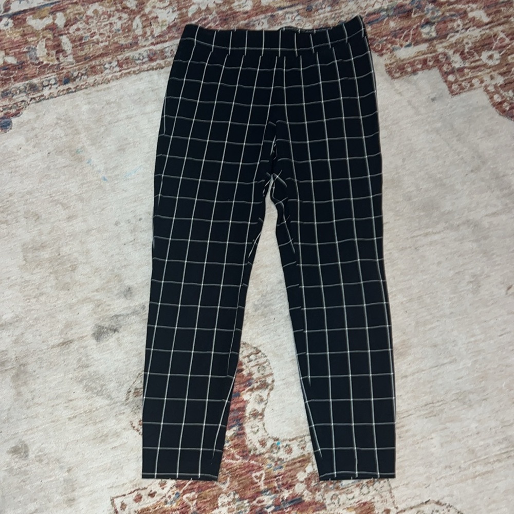 TALBOTS CHATHAM ANKLE PANTS - WINDOW PANE Size 6 - Picture 3 of 6